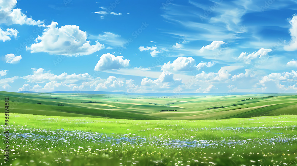 Obraz premium field in nature