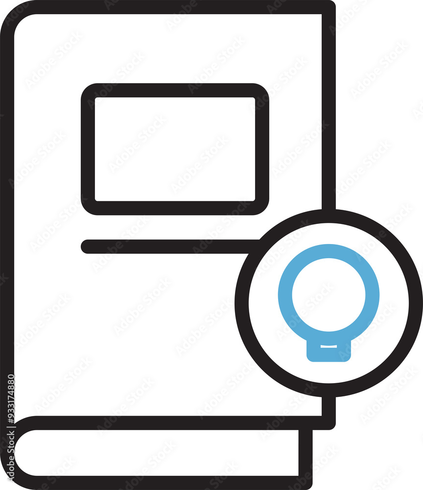 Book and Light Bulb Icon
Book and Light Bulb Icon
