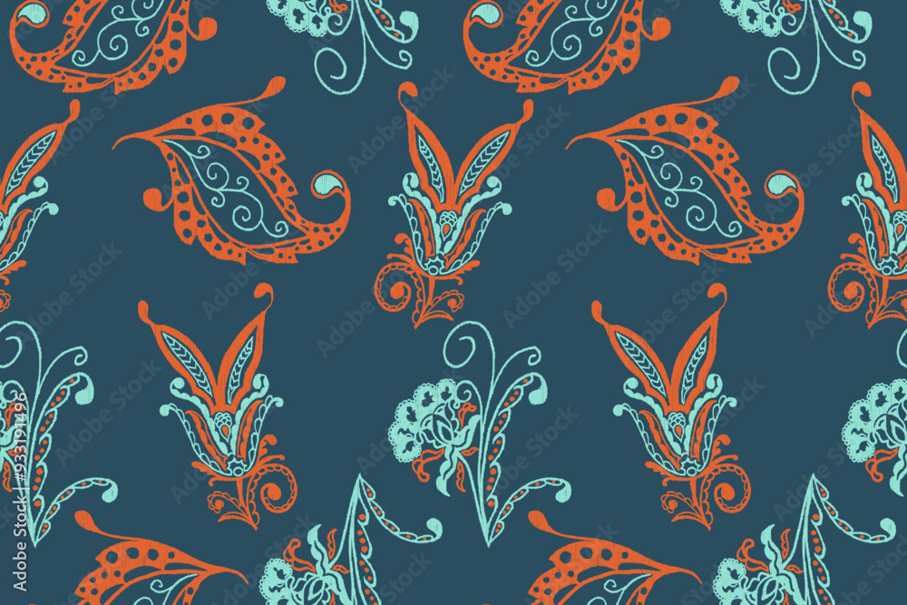 Motifs African paisley boho Floral Ikat seamless pattern embroidery border. Ethnic ikat saree sarong flower design for Ikat pattern and Ethnic Pattern.Border indian floral Aztec embroidery patterns. Motifs African paisley boho Floral Ikat seamless pattern embroidery border. Ethnic ikat saree sarong flower design for Ikat pattern and Ethnic Pattern.Border indian floral Aztec embroidery patterns.
