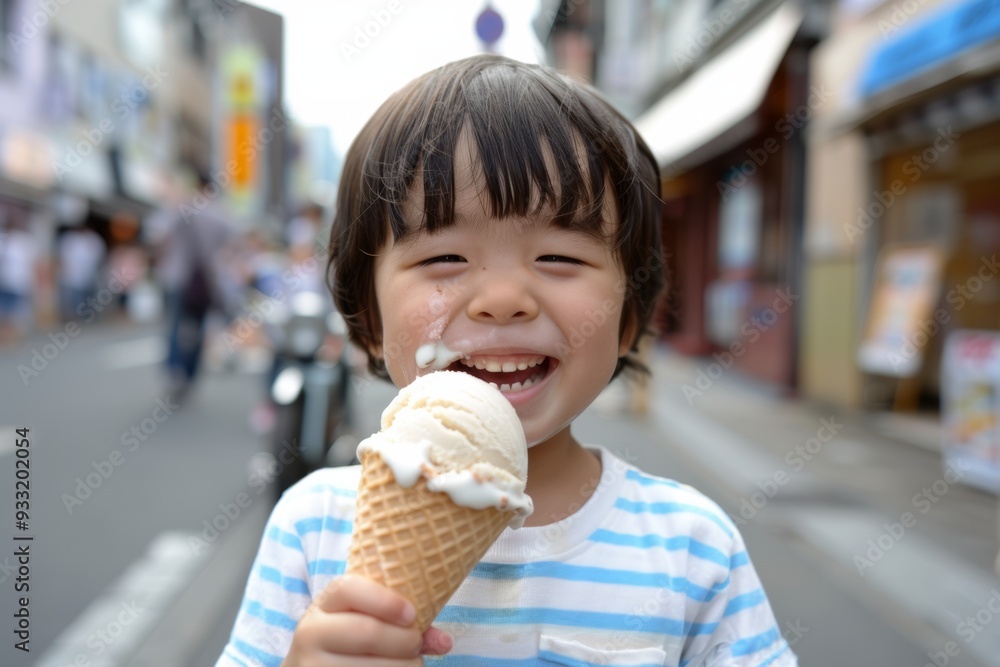 Asian child eats his meal happiness and innocence. Cute young boy delightful smile savoring his favorite meal. Pure carefree moments comfort of home. Asian child eats his meal happiness and innocence. Cute young boy delightful smile savoring his favorite meal. Pure carefree moments comfort of home.