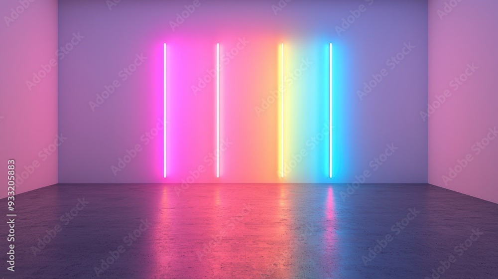 Radiant Prism Spectrum: Mesmerizing Art Installation with Spinning Prisms and Colorful Rainbows in Gallery Copy Space, High Detail 8K Radiant Prism Spectrum: Mesmerizing Art Installation with Spinning Prisms and Colorful Rainbows in Gallery Copy Space, High Detail 8K