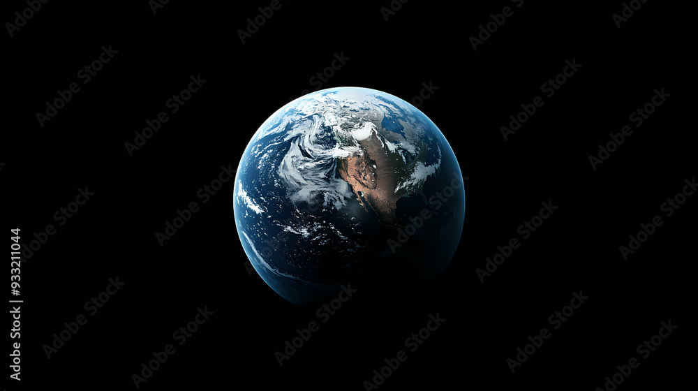 Blue Earth from space Blue Earth from space
