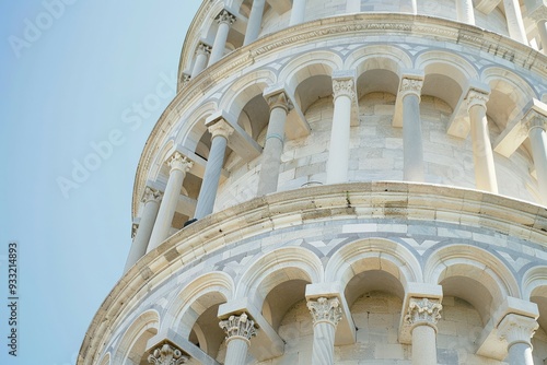 Castello Sforzesco or Sforza Castle in Milan, Italy. Huge Medieval-Renaissance fortress with historical museums and art collections.. Beautiful simple AI generated image photo