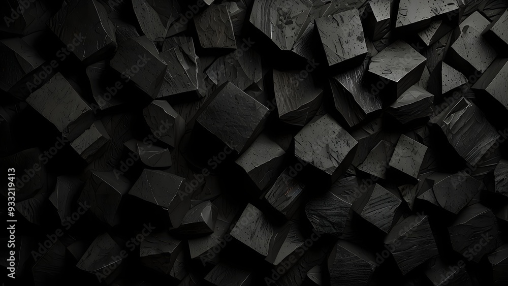 Close up black stone background Close up black stone background