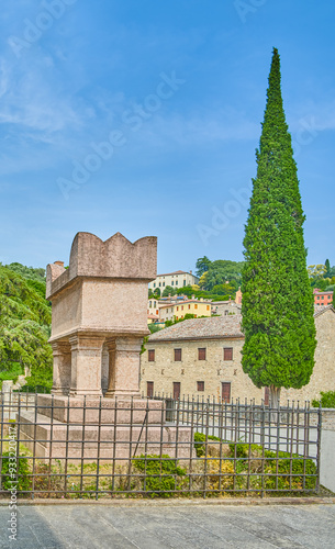 Arquà Petrarca, birthplace of the poet Petrarch