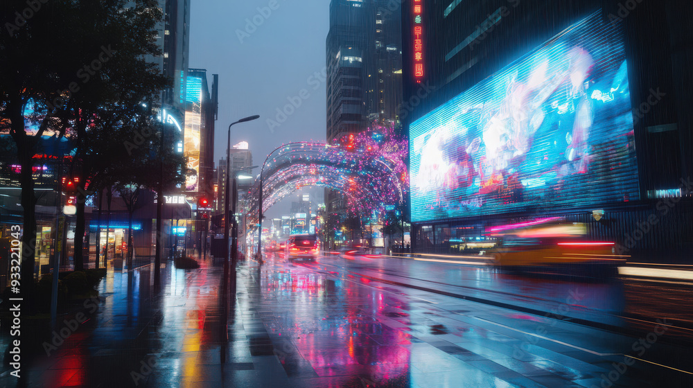 Fototapeta premium city night