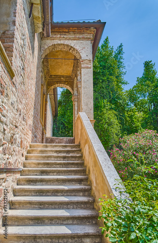 Arquà Petrarca, birthplace of the poet Petrarch