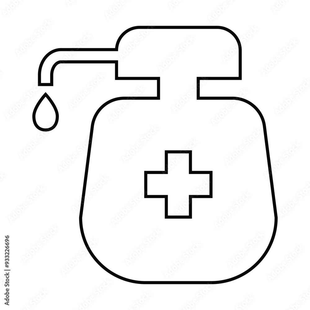 Obraz premium Sanitizer icon 