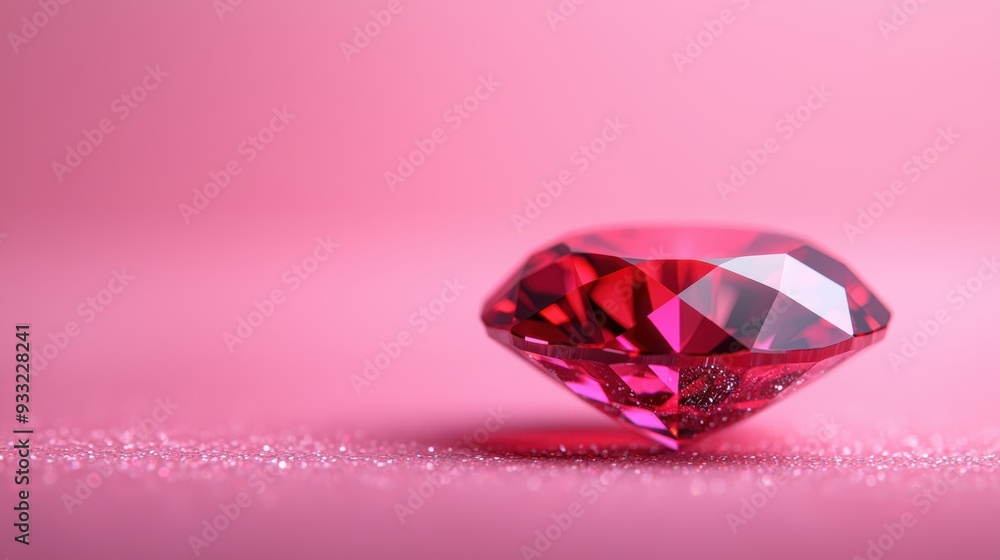 Capturing Childhood Wonder - Vibrant Gemstone with Copy Space for Text, High Detail 8K Image Capturing Childhood Wonder - Vibrant Gemstone with Copy Space for Text, High Detail 8K Image