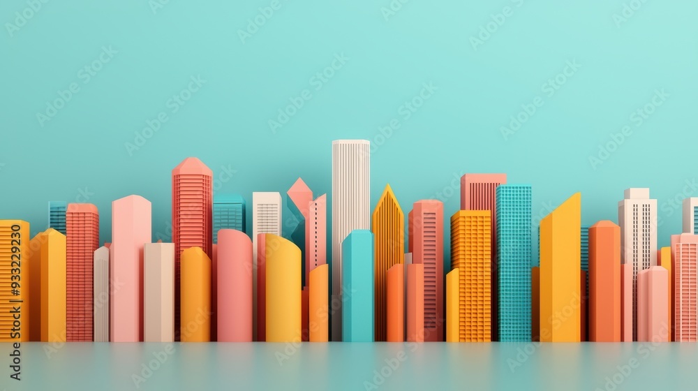 Futuristic Gemstone-Inspired Cityscape with Copy Space, 8K High Detail Futuristic Gemstone-Inspired Cityscape with Copy Space, 8K High Detail