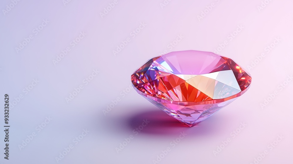 Illuminating Brilliance - Smart Gemstone Lighting with Interactive Brightness Control for Copy Space, 8K High Detail Image Illuminating Brilliance - Smart Gemstone Lighting with Interactive Brightness Control for Copy Space, 8K High Detail Image