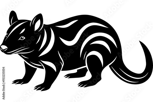 Tasmanian devil vector art and illustration