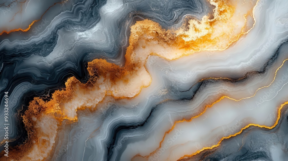abstract marble texture blending white gold and gray veins swirling patterns and lustrous finish create a luxurious organic background with depth and movement abstract marble texture blending white gold and gray veins swirling patterns and lustrous finish create a luxurious organic background with depth and movement