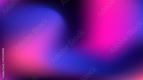 Blurred Gradient Background, Dark Style.