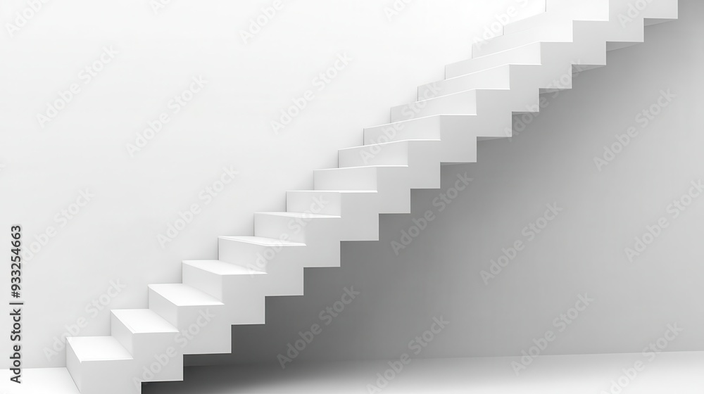 ascending arrow graphic clean white background business growth concept minimalist design ascending arrow graphic clean white background business growth concept minimalist design