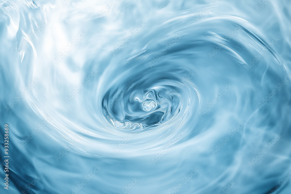 Abstract whirlpool of blue water, evoking a sense of fluidity and motion, perfect for a concept of energy or fluid dynamics. Abstract whirlpool of blue water, evoking a sense of fluidity and motion, perfect for a concept of energy or fluid dynamics.