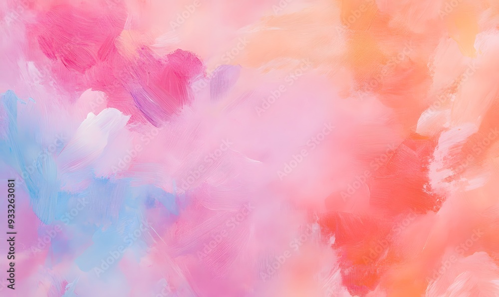 Fototapeta premium textured brushstrokes and splatters, Generative AI