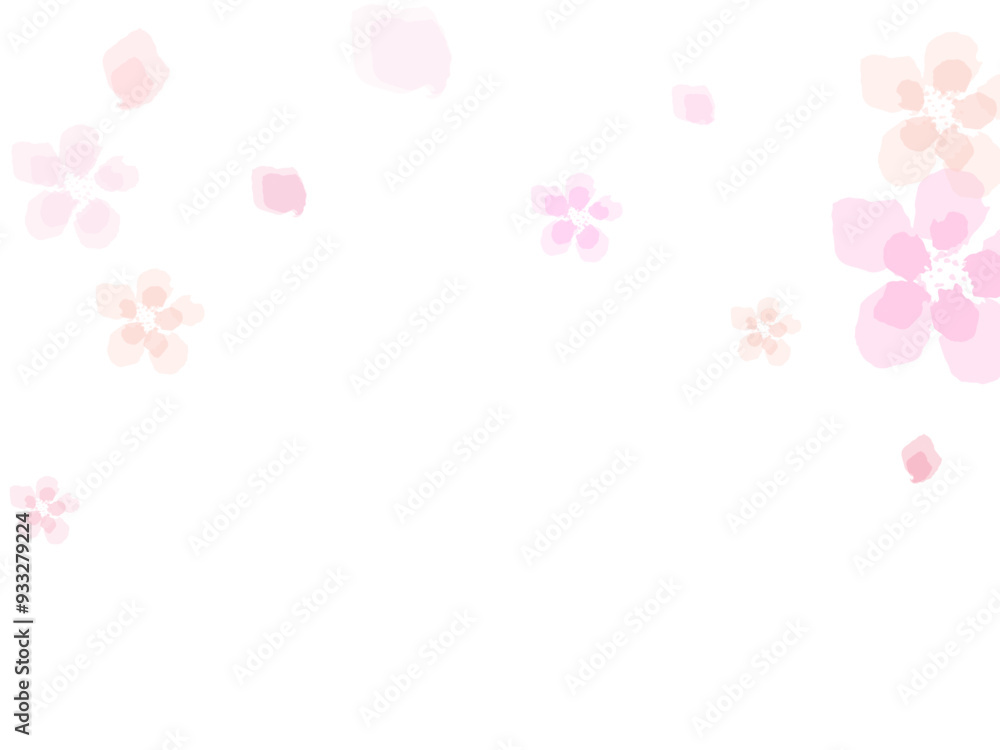pink background with flowers pink background with flowers