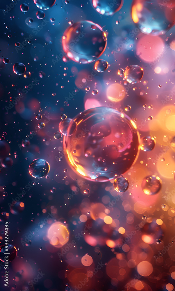a close up of a bubble a close up of a bubble