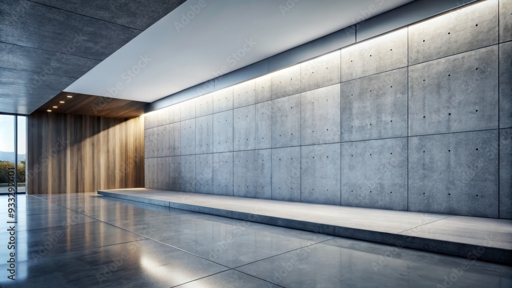 Sleek granite wall meets industrial charm with a concrete foundation, exuding modern minimalism and clean design, polished to perfection. Sleek granite wall meets industrial charm with a concrete foundation, exuding modern minimalism and clean design, polished to perfection.