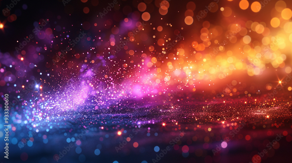 An abstract background featuring vibrant neon burst An abstract background featuring vibrant neon burst