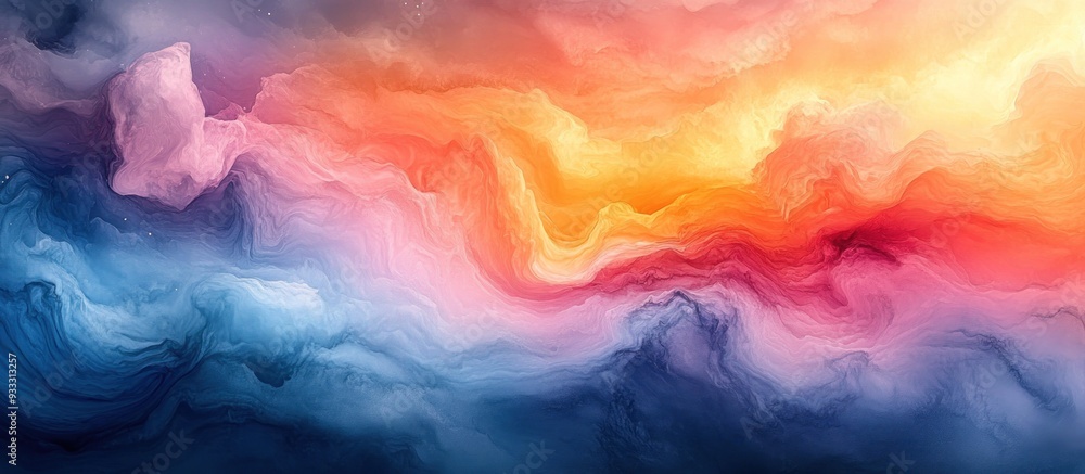 Abstract Dreamlike Landscape Abstract Dreamlike Landscape