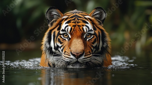 Tiger in the Water