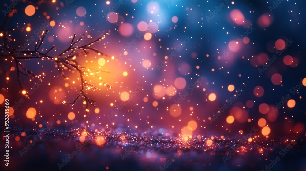 Fototapeta premium Abstract Bokeh Lights