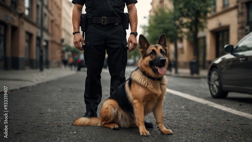 person walking with dog