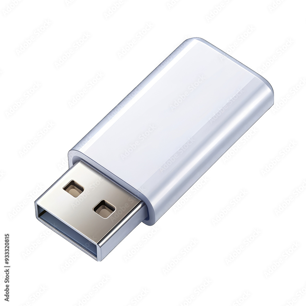 Pendrive isolated on white Pendrive isolated on white