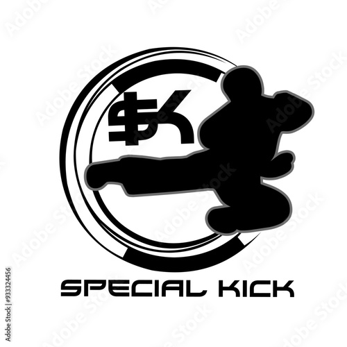 Karate kung fu logo