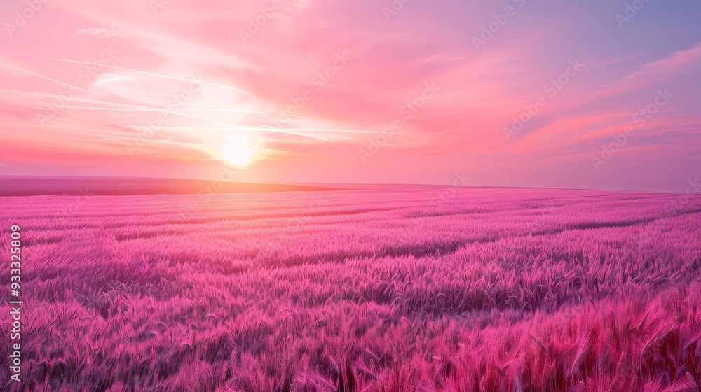 Sunrise Over Pink Ribbon Field Symbolizing New Day for Breast Cancer Awareness
Sunrise Over Pink Ribbon Field Symbolizing New Day for Breast Cancer Awareness