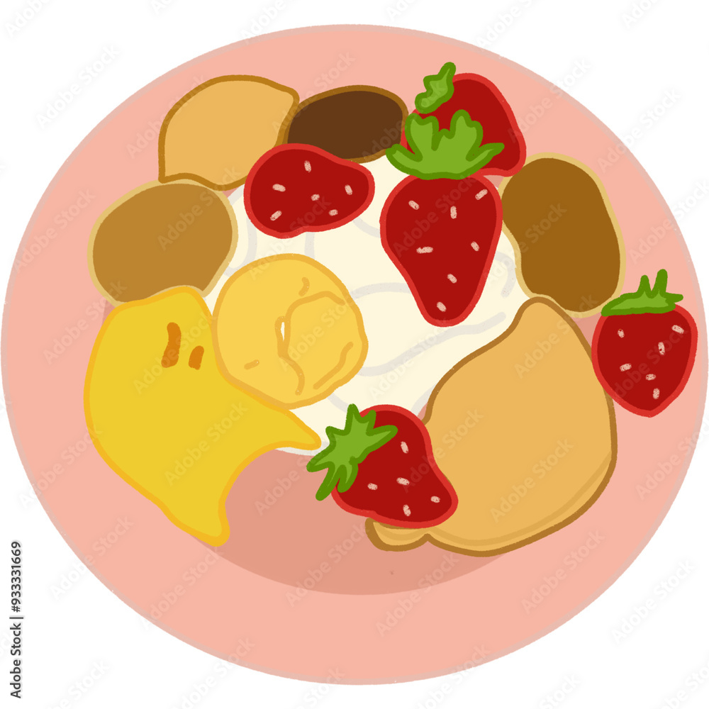 Cute dessert, foods, breakfast Cute dessert, foods, breakfast