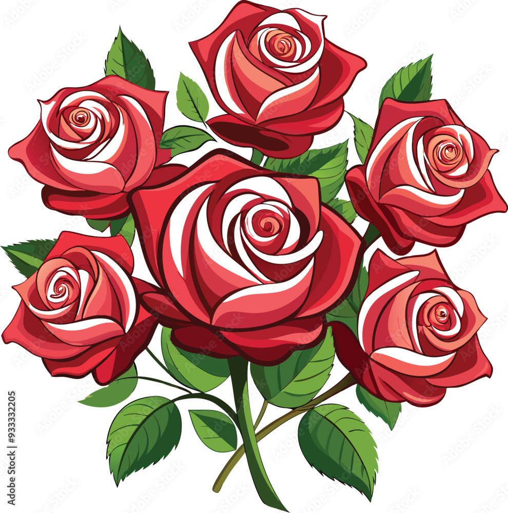 Rose vector illustration graphic Art design. Rose vector illustration graphic Art design.