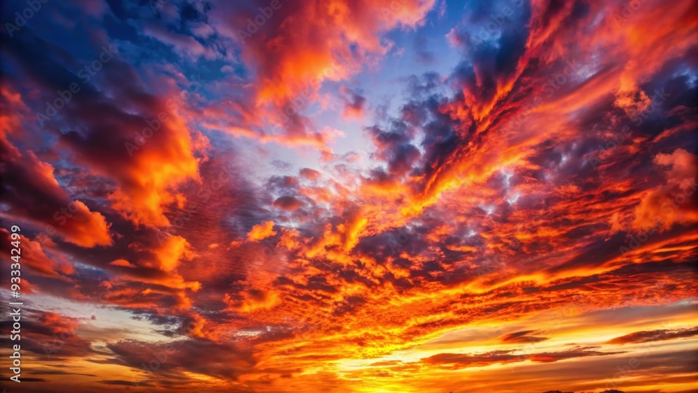 Sunset sky with vibrant red clouds , sunset, clouds, red sky, dramatic, colorful, evening, dusk, twilight, atmospheric Sunset sky with vibrant red clouds , sunset, clouds, red sky, dramatic, colorful, evening, dusk, twilight, atmospheric