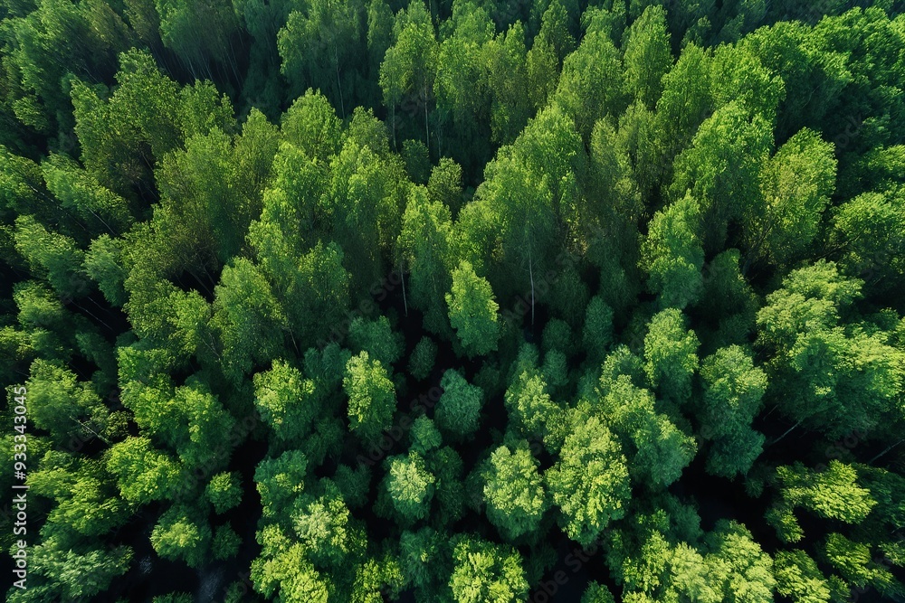 Aerial View of Forest Aerial View of Forest