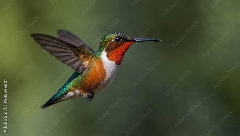 Fototapeta premium hummingbird in flight