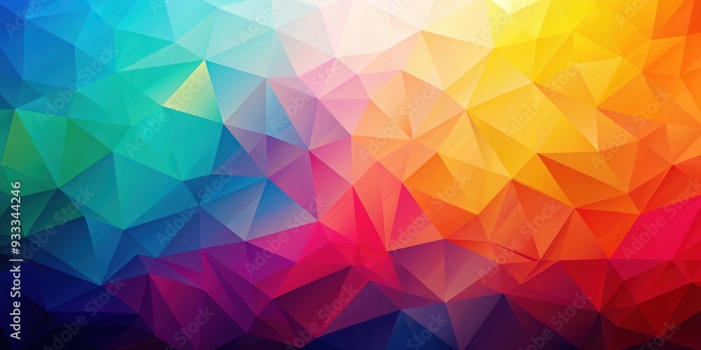 Obraz premium Low poly abstract background texture with vibrant colors, perfect for graphic design projects, low poly, abstract