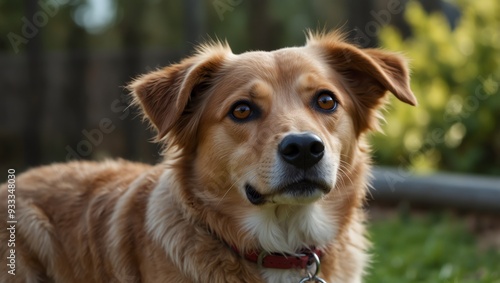 golden retriever portrait