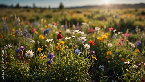 field of flowers