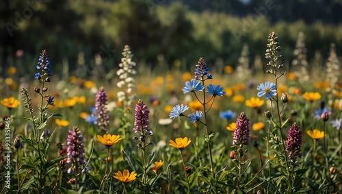 field of flowers