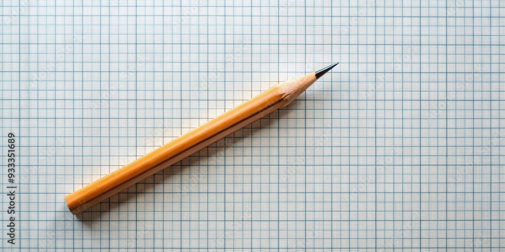 Classic pencil on grid paper , classic, pencil, grid, paper, school, education, stationary, writing, drawing Classic pencil on grid paper , classic, pencil, grid, paper, school, education, stationary, writing, drawing