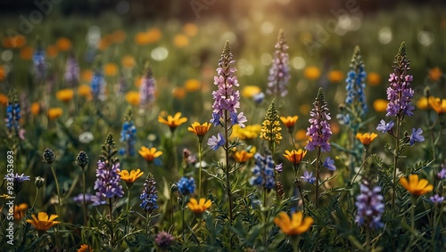 field of flowers