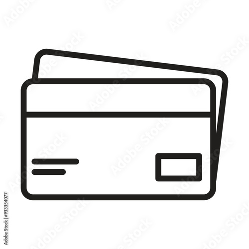 card icon vector on white background