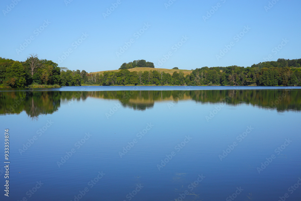 View of the House lake in Schorssow, Mecklenburg Switzerland - Germany View of the House lake in Schorssow, Mecklenburg Switzerland - Germany