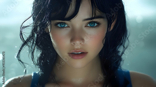 Close-up portrait of a youn...