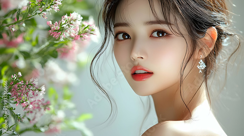 Close-up portrait of a youn...