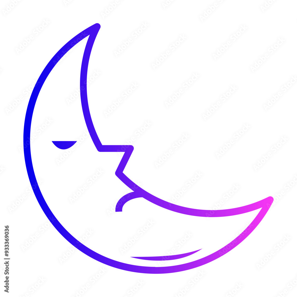 Obraz premium evil moon