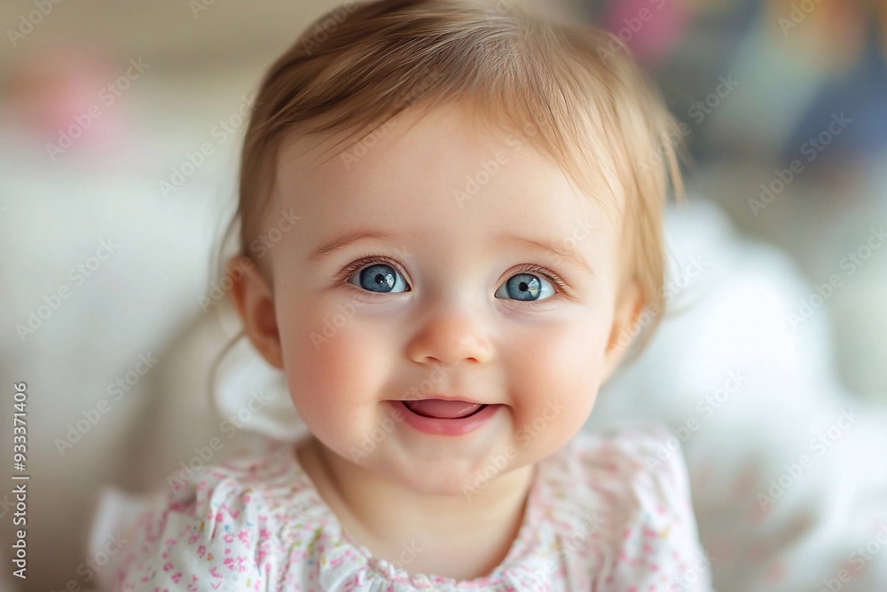 portrait of a happy smile baby portrait of a happy smile baby