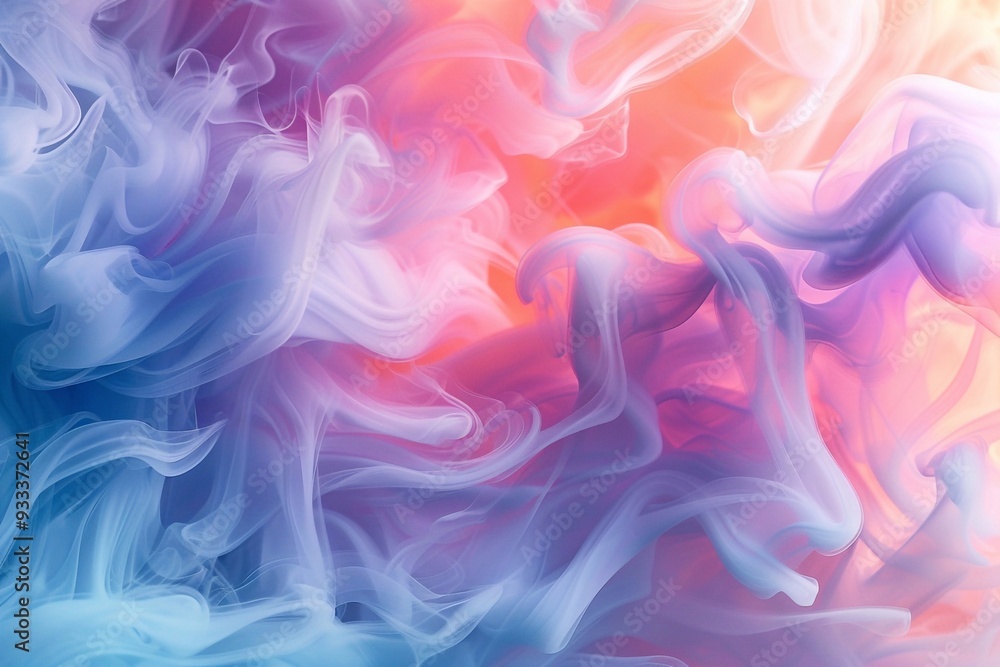 abstract colorful smoke. Abstract smoke swirls in pastel colors. abstract colorful smoke. Abstract smoke swirls in pastel colors.